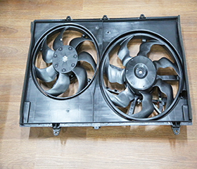 Dobbelt elektrisk kølerventilator OE 24350874 til Chevrolet Captiva Baojun 530